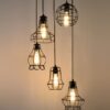 Klemon Wire Cage Pendant Lights 3