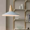 AGNES Solid Wood & Aluminum Ceiling Light 3