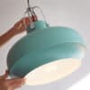 Copenhagen Design Pendant Light Turning On