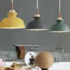 Inverted Bowl-Like Suspension Lamp - Kitchen