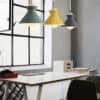 Inverted Bowl-Like Suspension Lamp - Office