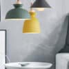 Inverted Bowl-Like Suspension Lamp - Restroom