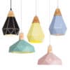 Jewel-Encrusted Suspension Light Five Lights