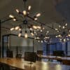 Multi-Heads Satellite-Like Pendant Lamp - Office