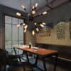 Multi-Heads Satellite-Like Pendant Lamp - Restaurant 3