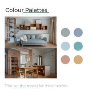 Colour Palettes That Set The Mood For These Homes