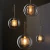Clear Glass Pendant Light - Round6