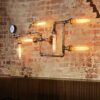 Gostavo Industrial Pipe Wall Lamp cafe lightings