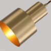 HULDA Brass Pendant Lamp bottom detail