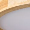 IDETTA Slice of Cake Slim Ceiling Lamp closeup wooden material