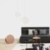 Plaetoe Disk Shades Pendant Lamp colors - living room lighting