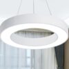 Roundora Circle Ring Hanging Lamp White living room