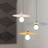 Saumori Flat Disk Pendant Lamp - 3 lamps