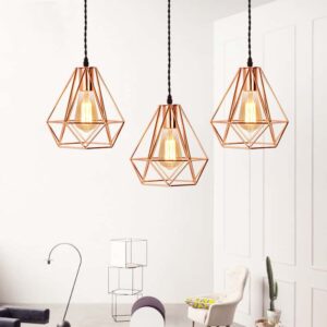 Vintage Pyramid Pendant Lamp - Lifestyle