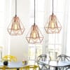 Vintage Pyramid Pendant Lamp - Lifestyle2