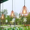 Vintage Pyramid Pendant Lamp - Lifestyle6