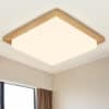 WALBRIDGE Wooden Square Ceiling Lamp living room lamp