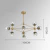 Glass Ball Atomic Pendant Lamp -10