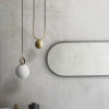 Golden Lift Glass Ball Pendant Light- Lifestyle2