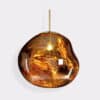 Moltenna Molten Lava Pendant Lamp gold large