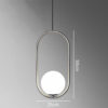 Romantic Glass Ball Pendant Light- Big S