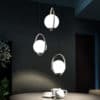 Romantic Glass Ball Pendant Light- Lifestyle6