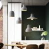 Jesper Vintage Cement Pendant Lamp screed walls