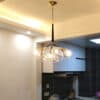 Doorana Modern Glass Balls Bubble Chandelier Lamp - Kitchen