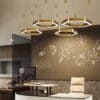 Hexanuu Hexagonal Ring Pendant Lamp - Living Room