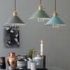 Maarosi Pastel Shades Scandi Pendant Lamp -Living Room 2