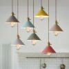 Pastel Shades Scandi Pendant Lamp - All