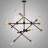 Anders Cross and Sticks Hanging Lamp - Lamp detail