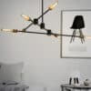 Anders Cross and Sticks Hanging Lamp - Living room 3