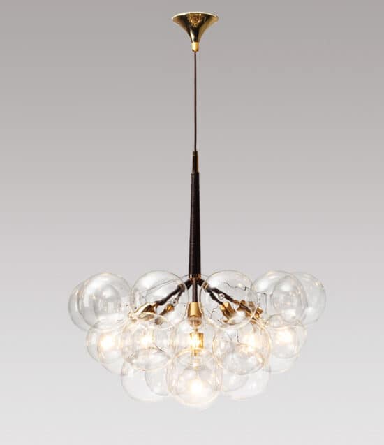 Doorana-Modern-Glass-Balls-Bubble-Chandelier-Lamp---18-ball-model-black-with-gold-full