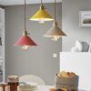Maarosi Pastel Shades Scandi Pendant Lamp kitchen table lighting