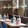 Maarosi Pastel Shades Scandi Pendant Lamp - restaurant lamps