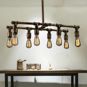 Pipeonie Industrial Pipes Hanging Lamp - Kitchen