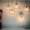 Sanderson Bare Silhouettes Pendant Lamps - Study room effect