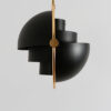 Srokivar Mystic Ring Globe Pendant Lamp - Black