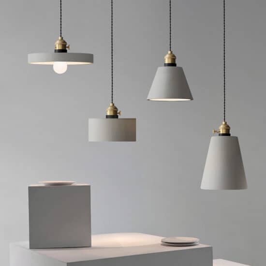 Cenarjor Cement Cone Pendant Lamp