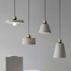 Cenarjor Cement Cone Pendant Lamp - Dining Room