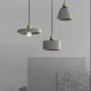 Cenarjor Cement Cone Pendant Lamp - Dining Room 2