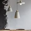 Cenarjor Cement Cone Pendant Lamp - Dining Room 3