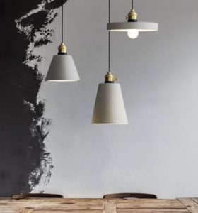 Cenarjor Cement Cone Pendant Lamp - Dining Room 3