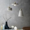 Cenarjor Cement Cone Pendant Lamp - Dining Room 5