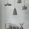 Cenarjor Cement Cone Pendant Lamp - Living Room