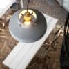 Hannusen Cement Bunker Domes Pendant Lamp - Dining Room 2