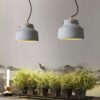 Hannusen Cement Bunker Domes Pendant Lamp - Living Room 2