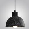 Hilka Cement and Terrazo Series Pendant Lamp - Light ON 4