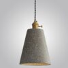 Hilka Cement and Terrazo Series Pendant Lamp - Light ON3
